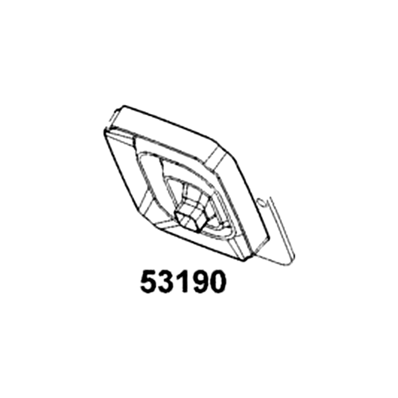 53190-LBA2-E00 ARM COMP HAND BRK — diagram cutout