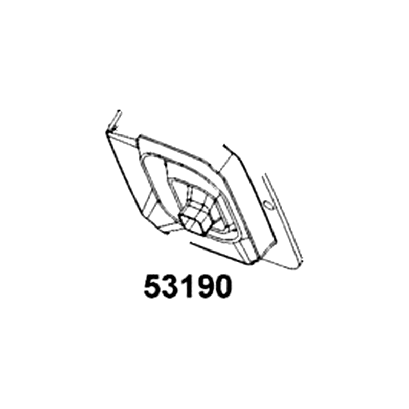 53190-LKM8-E00 ARM COMP PARKING BRK — diagram cutout