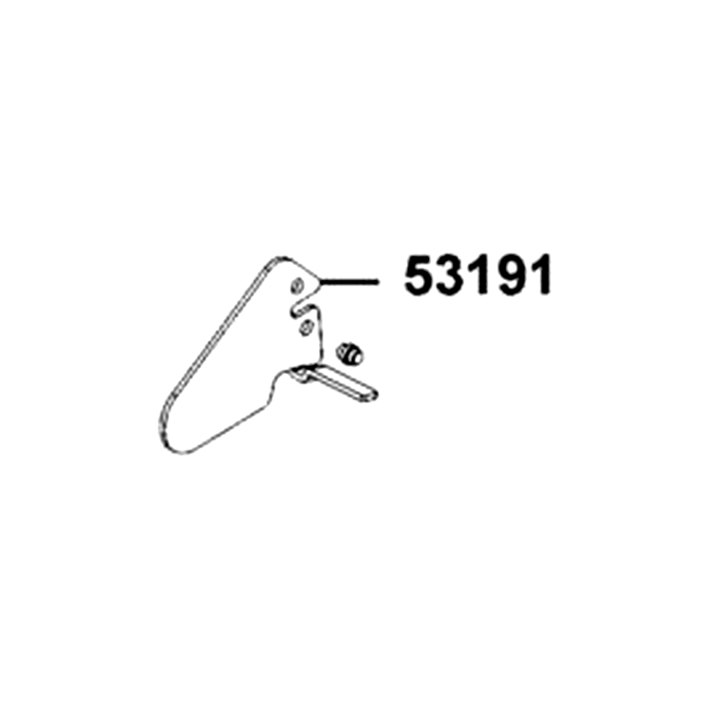 53191-LBA2-E00 ARM PLATE — diagram cutout