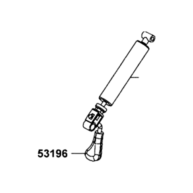 53196-LAC5-900 GRIP ADJUSTER — diagram cutout