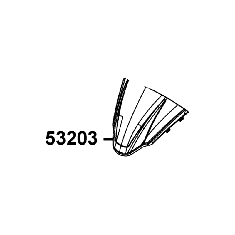 53203-AHJ2-E10-26P COVER METER FR — diagram cutout