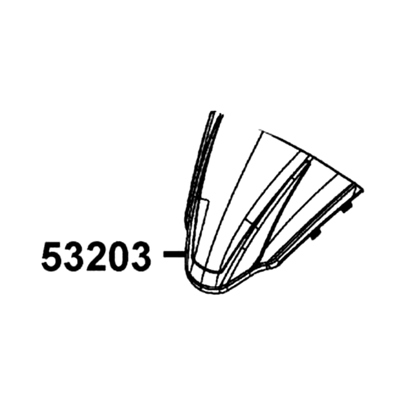 53203-AHJ2-E10-35P COVER METER FR — diagram cutout