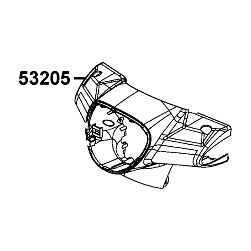 53205-AEA7-M30-NVP COVER HANDLE FR — diagram cutout