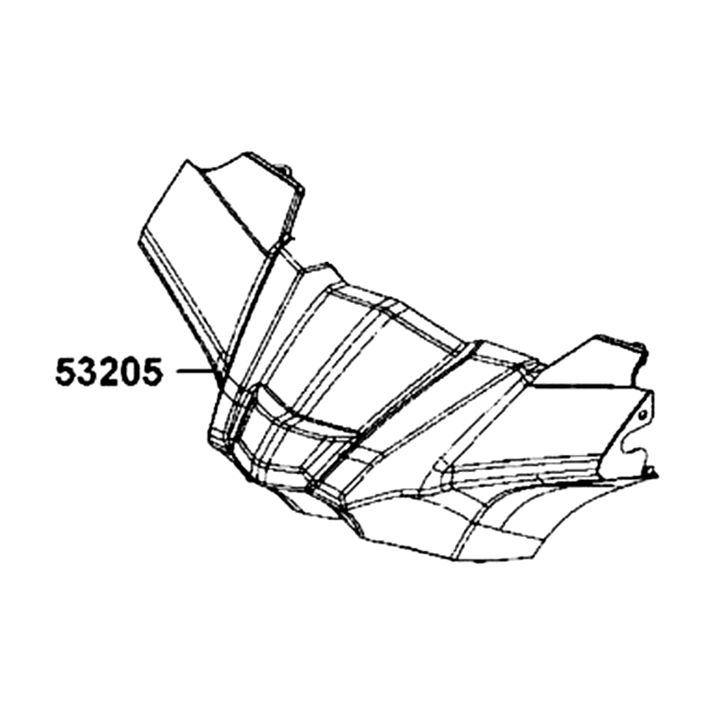 53205-AGA9-600-X6P COVER.HANDLEBAR — diagram cutout