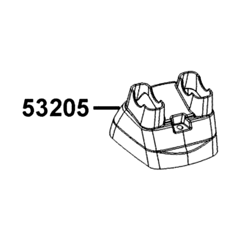53205-AHF8-M40-N1R COVER HANDLE FR — diagram cutout