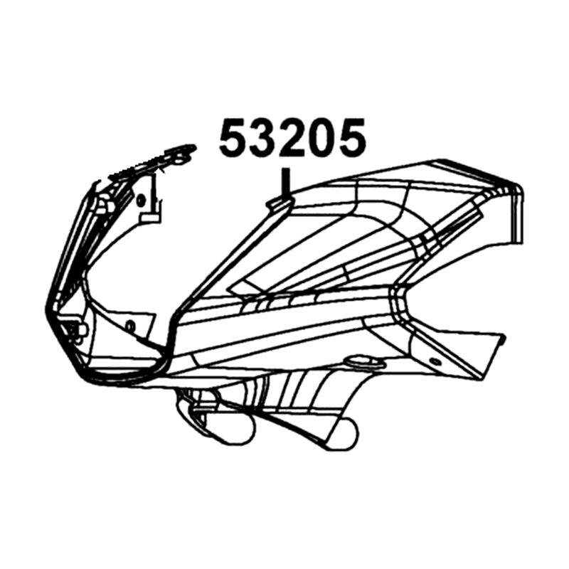 53205-AHJ2-E11-35P "COVER UP, HANDLE FR" — diagram cutout