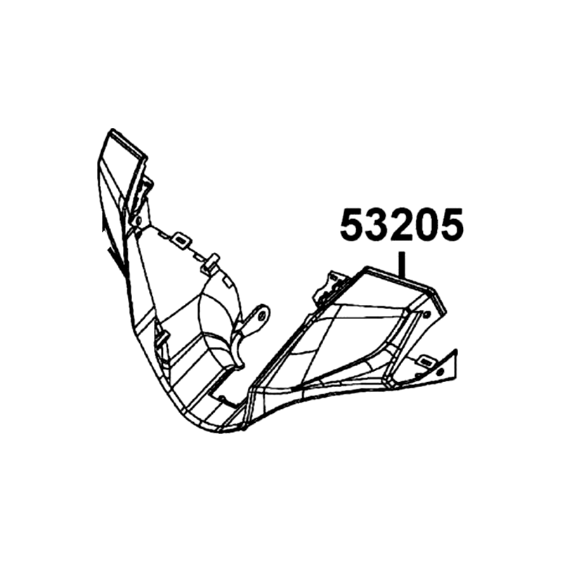 53205-AHJ2-E11-79P "COVER UP, HANDLE FR" — diagram cutout