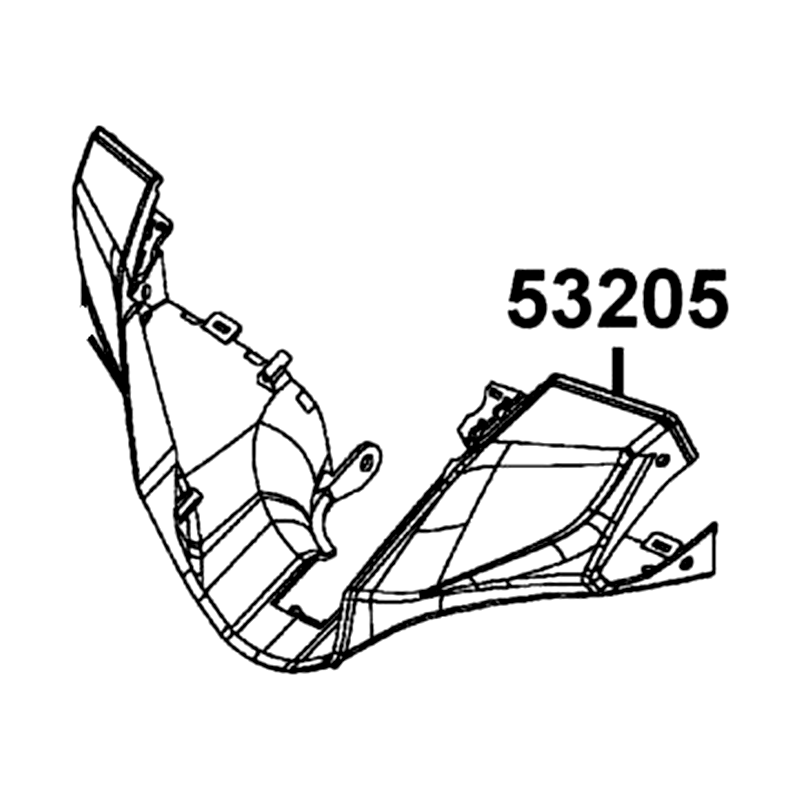53205-AHJ2-E11-N1P "COVER UP, HANDLE FR" — diagram cutout