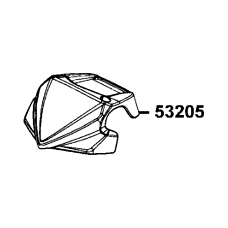 53205-LBD4-E00-YRR COVER HANDLE — diagram cutout