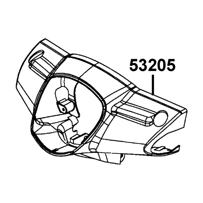 53205-LGR4-M30-18P COVER HANDLE FR — diagram cutout