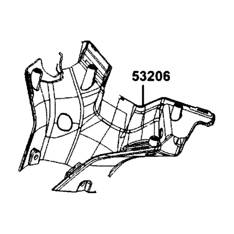 53206-AGJ5-E00-N1R COVER HANDLE RR (Black) — diagram cutout