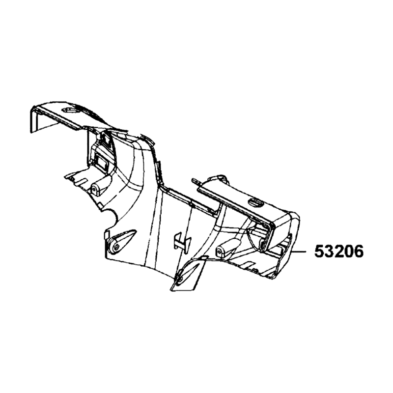 53206-LGE5-E00-JEP COVER, RR HANDLE — diagram cutout