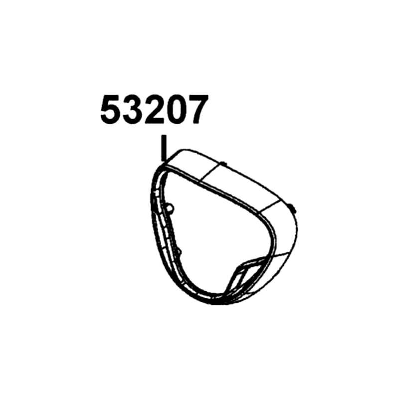 53207-ACC1-E10-F1P COVER HEAD LIGHT — diagram cutout
