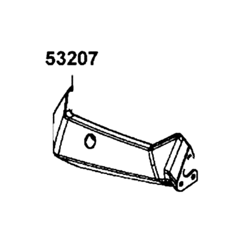 53207-ADG6-E00-N1R PROTECTOR R HANDLE (Black) — diagram cutout