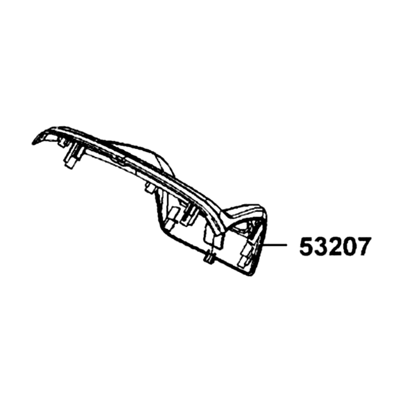 53207-LGE5-E00-J1P MATER COVER RR HANDLE — diagram cutout