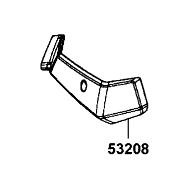 53208-ADG6-E00-N1R PROTECTOR L HANDLE (Black) — diagram cutout