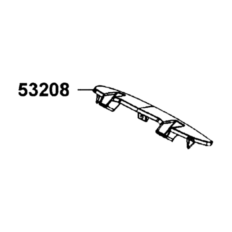 53208-LGE5-E00-N1R COVER VISOR (Black) — diagram cutout