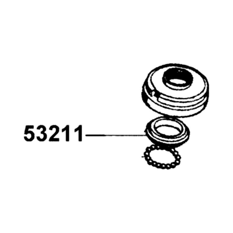 53211-0H28-011 RACE STRG TOP CONE — diagram cutout