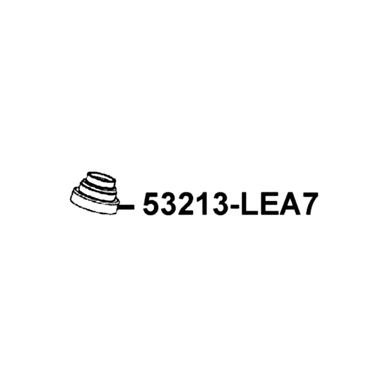 53213-LEA7-C00 "DUST SEAL, HEAD BOT." — diagram cutout
