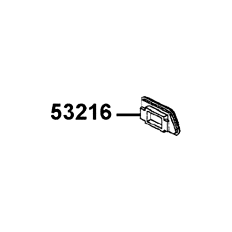 53216-KXCX-MG0 PLUG RR HANDLE COVER — diagram cutout