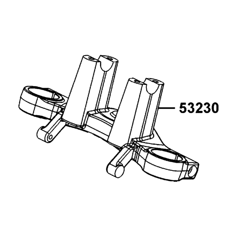 53230-ALH3-900-NEA BRIDGE FORK TOP — diagram cutout