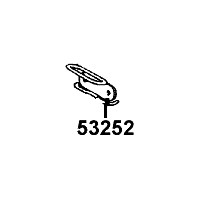 53252-LBA7-900 CLAMPER STEM HOLDER — diagram cutout