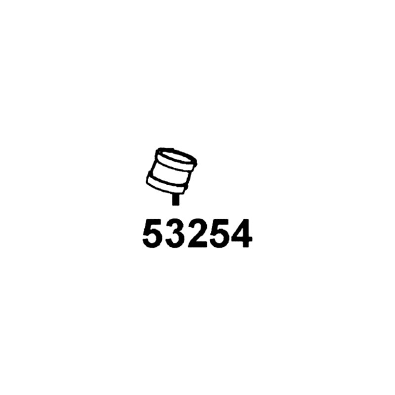 53254-LBD4-900 SLEEVE STEM — diagram cutout