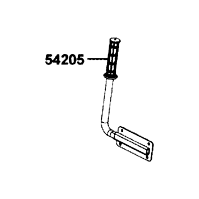 54205-AGA5-M00 HANDLE PASSENGER — diagram cutout