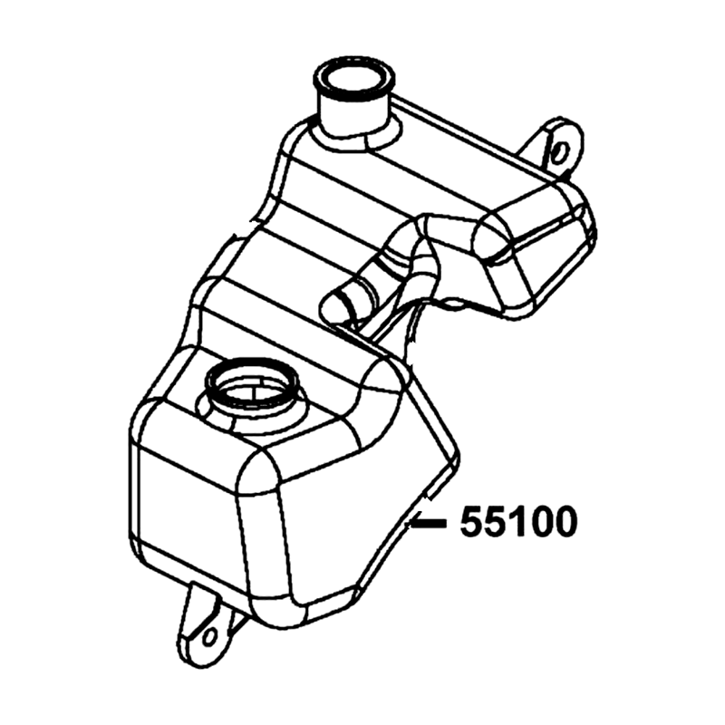 55100-LGR4-E10 TANK OIL — diagram cutout