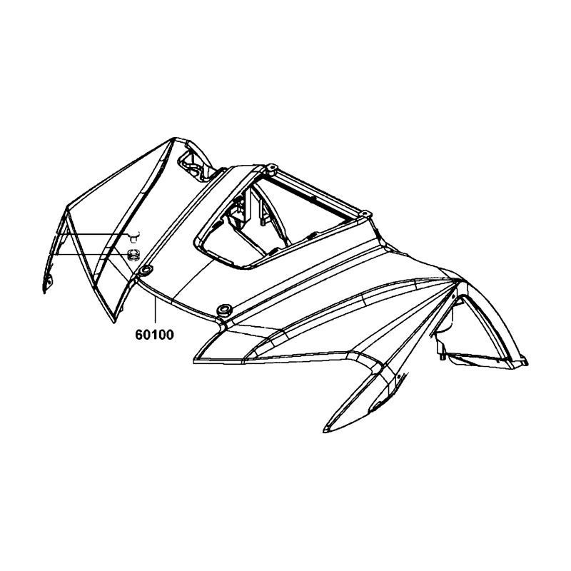 60100-AGA8-600-NVP FENDER FRONT — diagram cutout