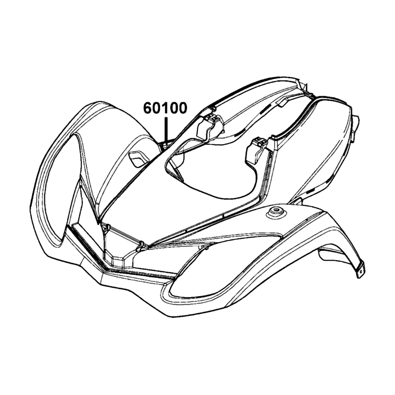 60100-LCA5-E00-E4R FENDER FRONT — diagram cutout