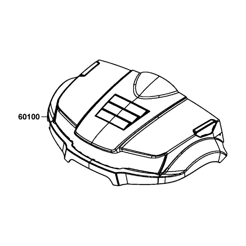 60100-LKM8-900-YSR FENDER FRONT — diagram cutout