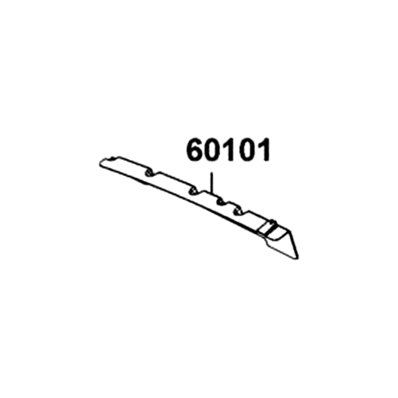 60101-LKM8-900-N1R PANEL SPLASH (Black) — diagram cutout