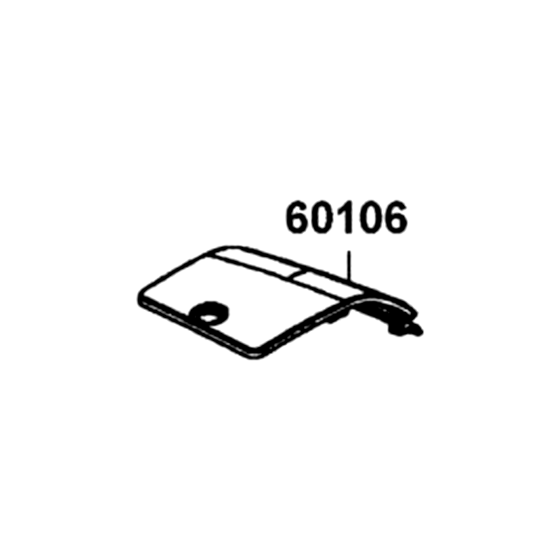 60106-ALC1-E00-CHR LID R TOOL BOX — diagram cutout