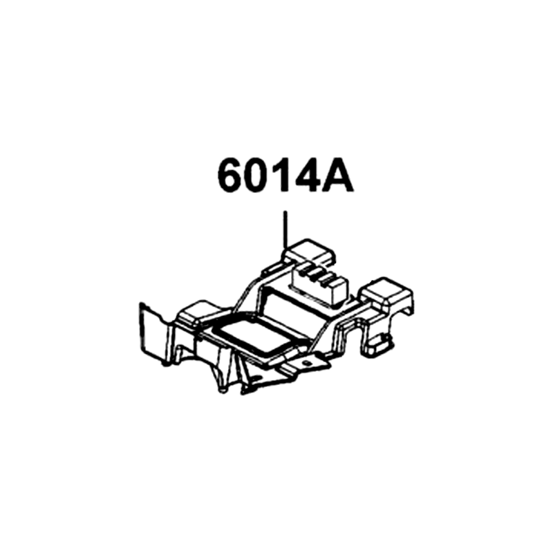 6014A-ABC9-M00-N1R PANEL ASSY SPLASH (Black) — diagram cutout