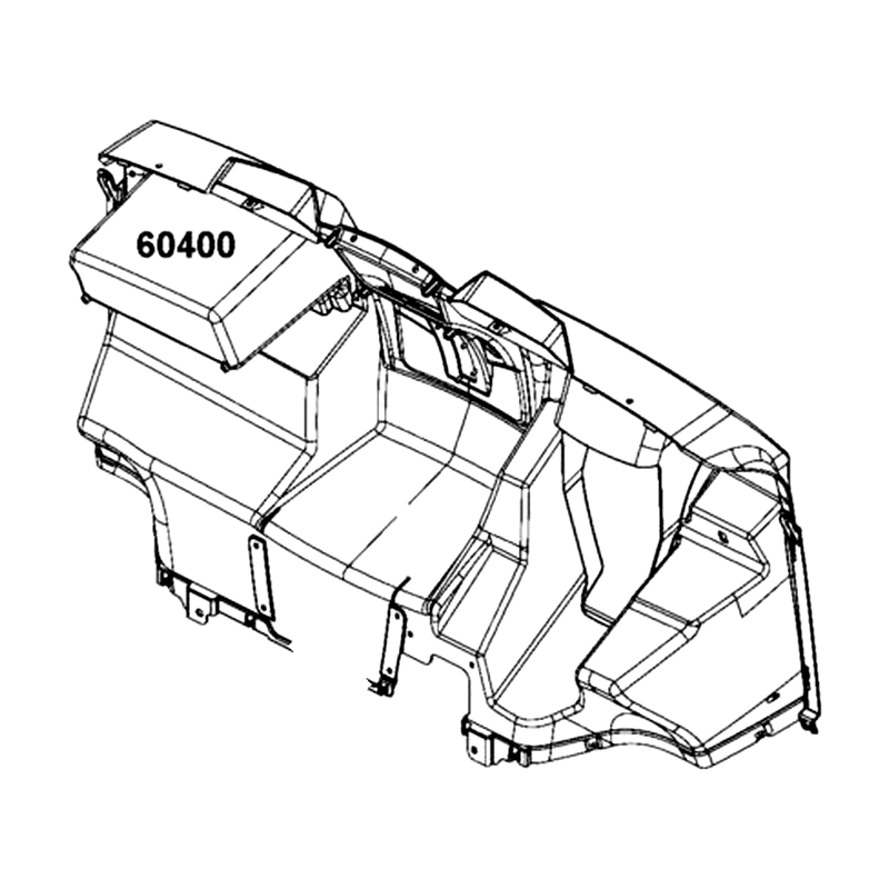 60400-AEE9-M01-N1R PANEL FRONT (Black) — diagram cutout