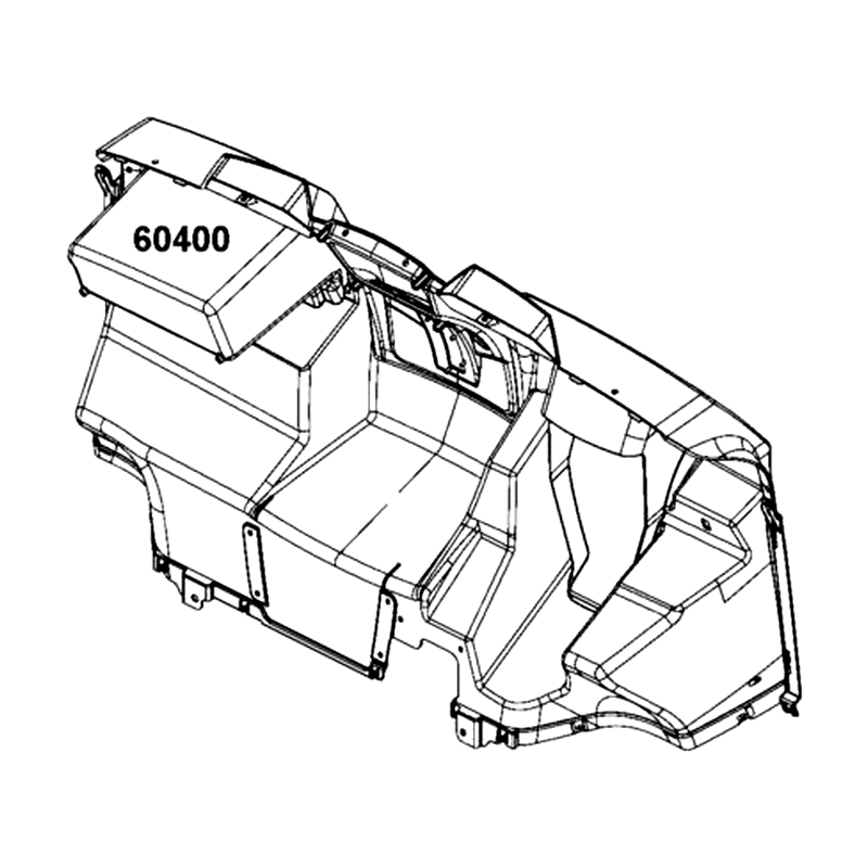 60400-ALE8-M01-N1R PANEL FRONT (Black) — diagram cutout