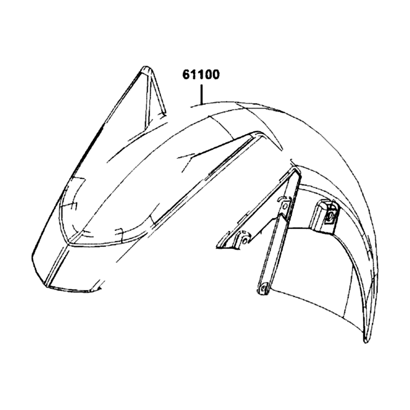 61100-LGC6-E00-D02 FENDER A FRONT — diagram cutout