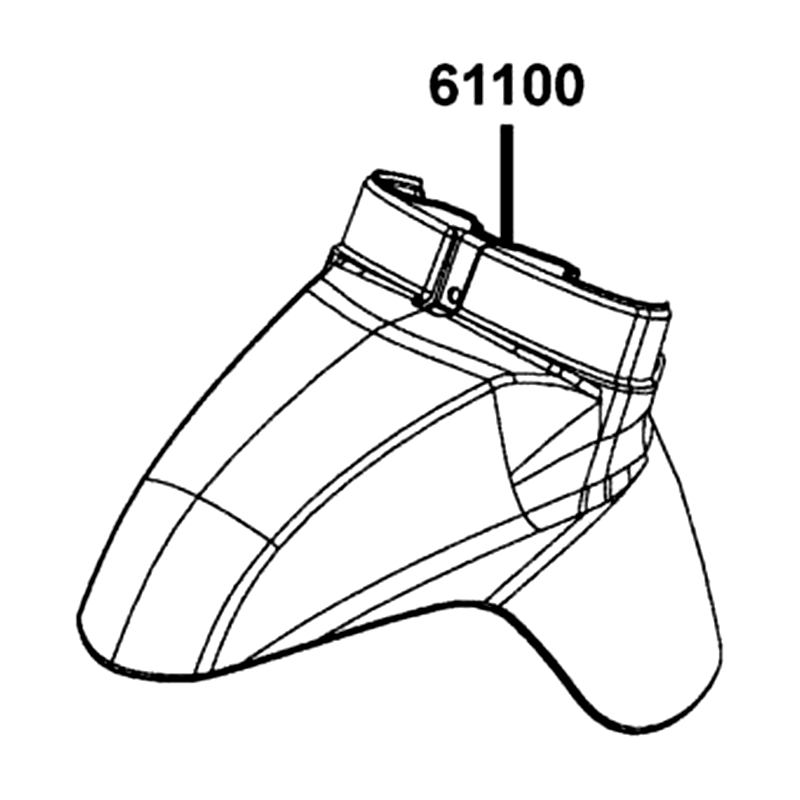 61100-LGR5-E10-18P FENDER FRONT A — diagram cutout