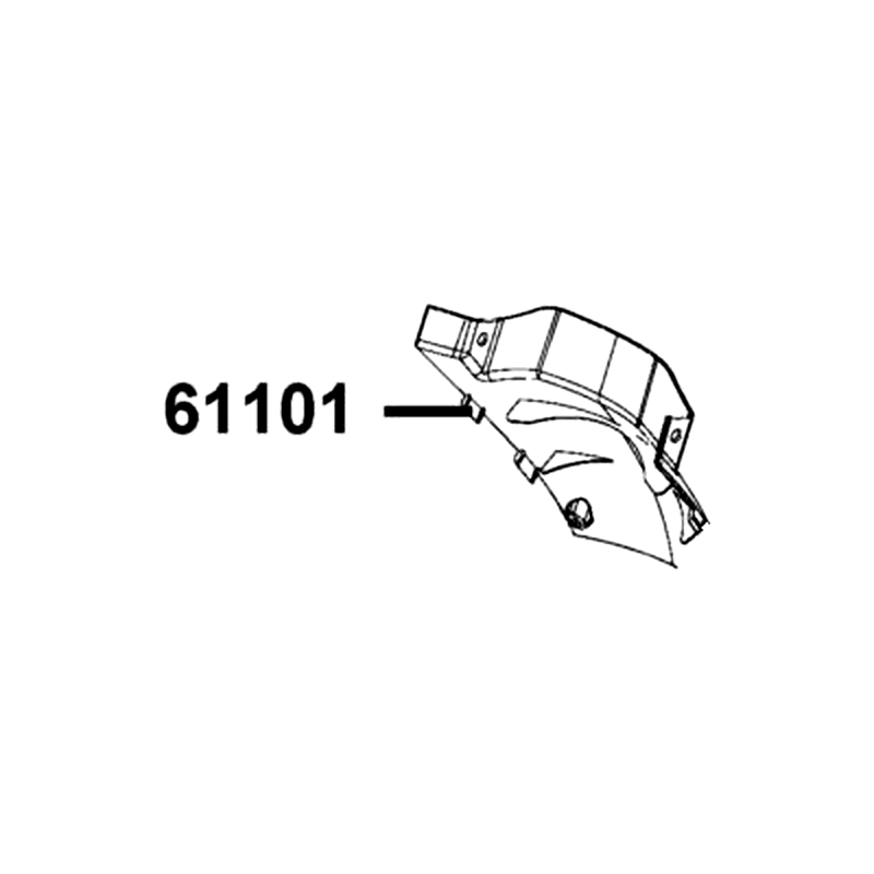61101-ACC1-E10-93P FENDER B FR — diagram cutout