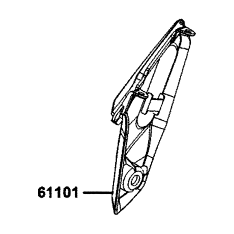 61101-BAA7-E00-NEP FENDER COVER R SIDE — diagram cutout