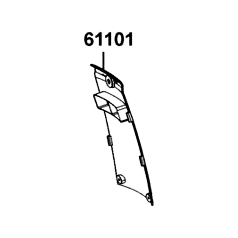 61101-LEA2-910-JBP FENDER FR B INNER — diagram cutout