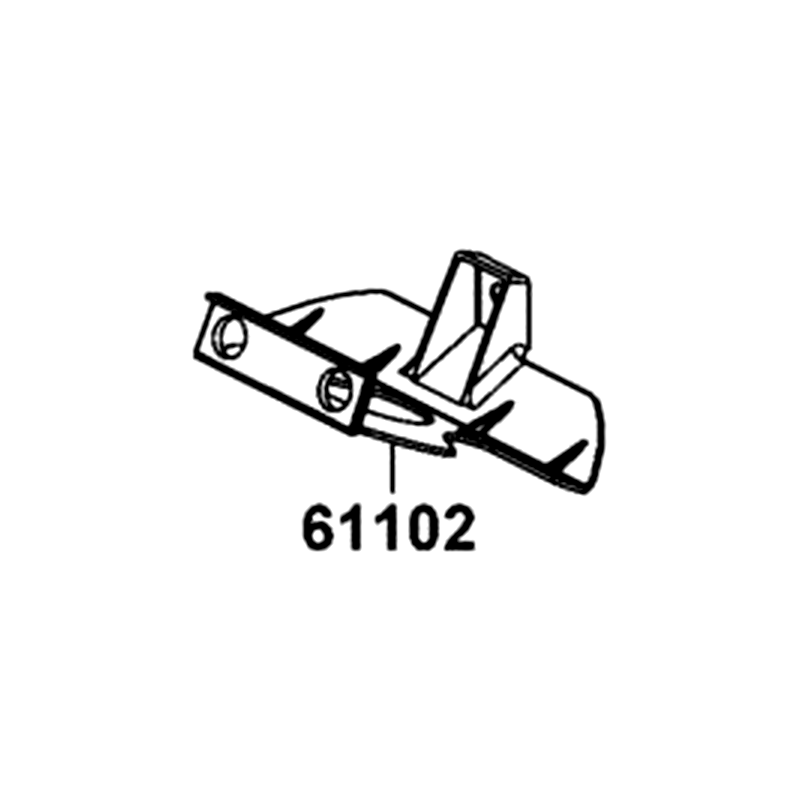 61102-LEA2-910-N1R FENDER FR. C INNER (Black) — diagram cutout
