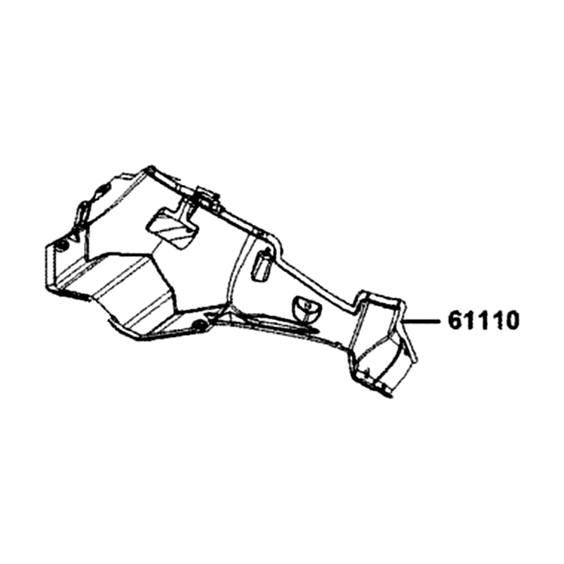61110-AKB8-E00-N1R FENDER FRONT INNER (Black) — diagram cutout