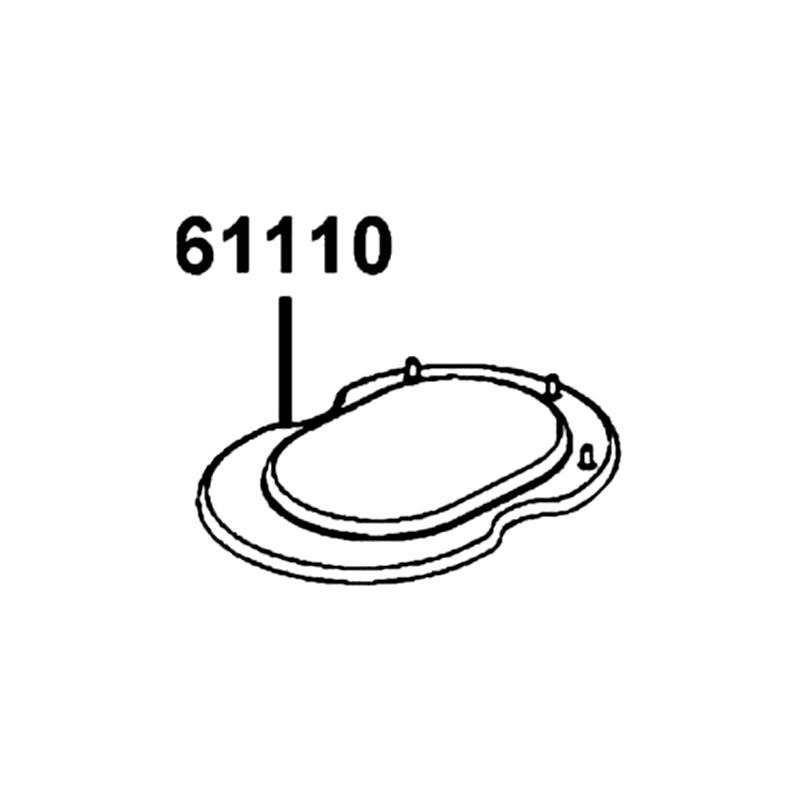 61110-LDC8-E90 "FENDER, FR. INNER" — diagram cutout
