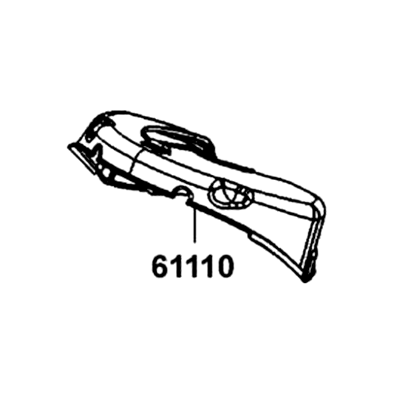 61110-LGE5-E00-N1R FENDER FR INNER (Black) — diagram cutout