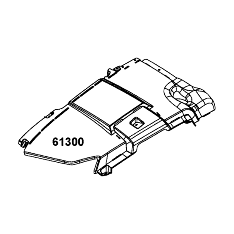 61300-ALE8-E00-GWR FENDER LH FRONT — diagram cutout