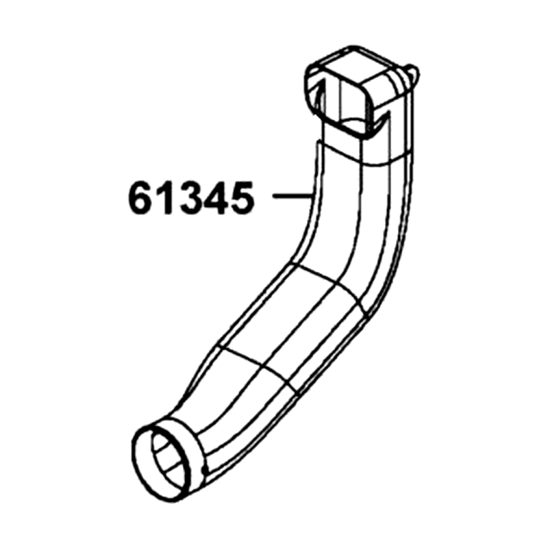 61345-ALC1-E00 CHAMBER L COVER DUCT B — diagram cutout