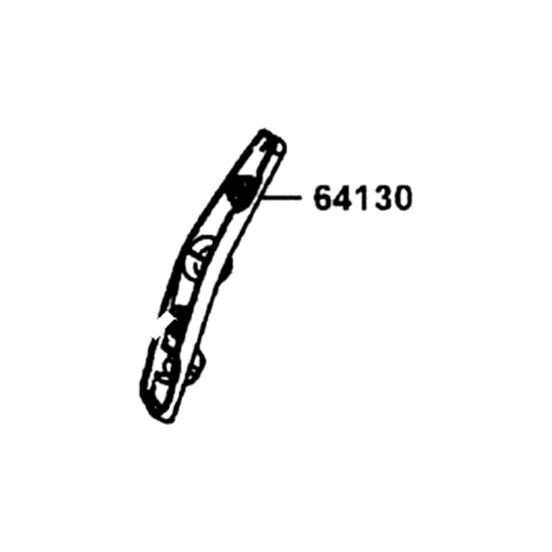 64130-LGC6-E00-N1R HOLDER ASSY R WIND SCREEN (Black) — diagram cutout