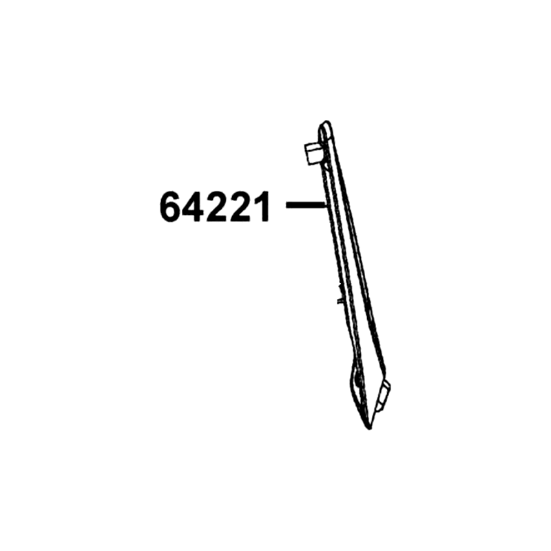 64221-AEB9-E01 STAY FRONT R COWL — diagram cutout